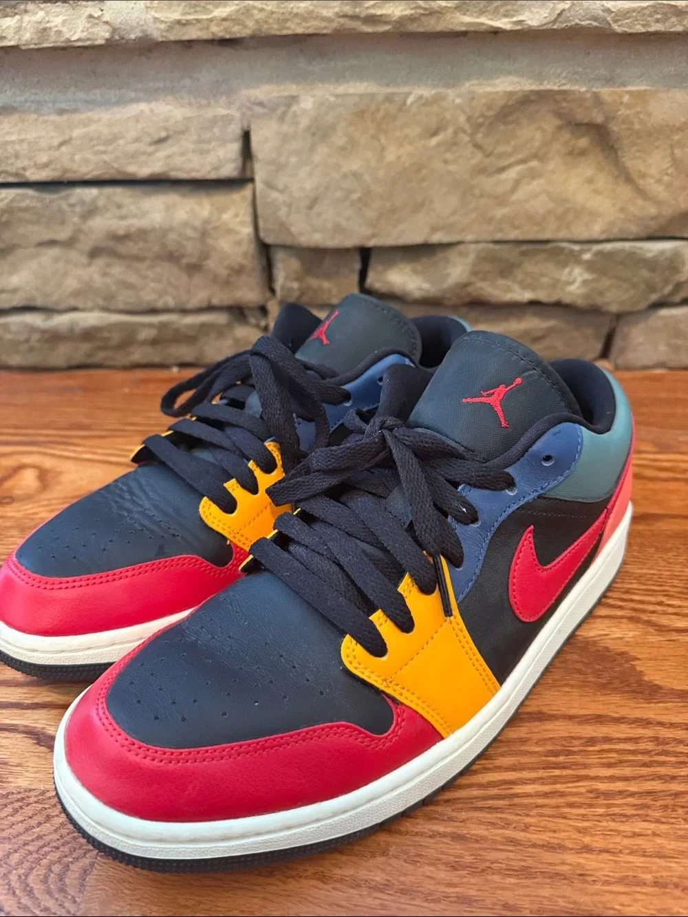 Air Jordan 1 Low SE Black Multicolor